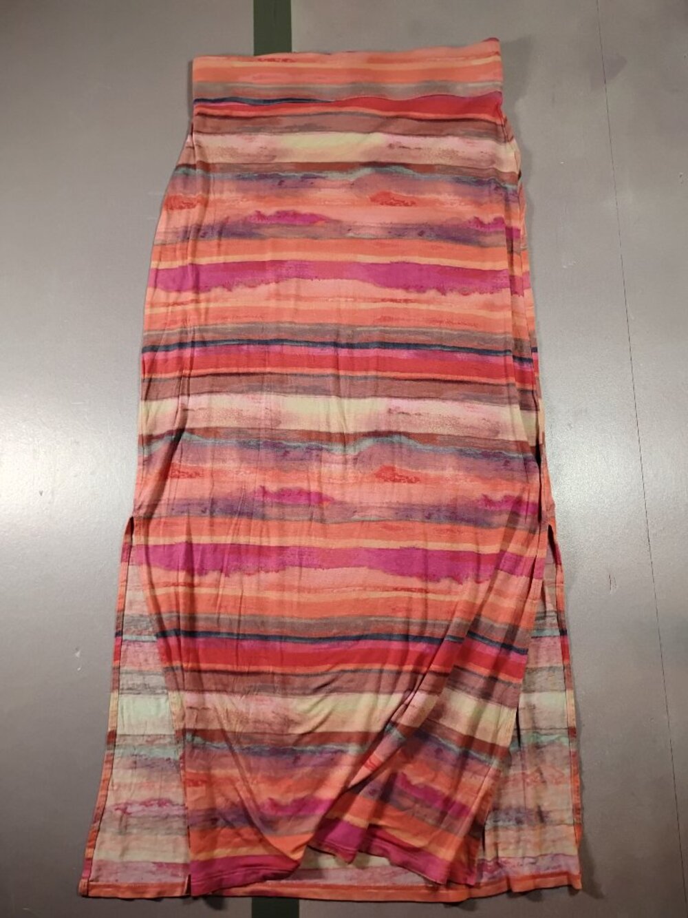 A.N.A. Maxi Skirt Y2K Summer Casual Retro Pink Size Medium